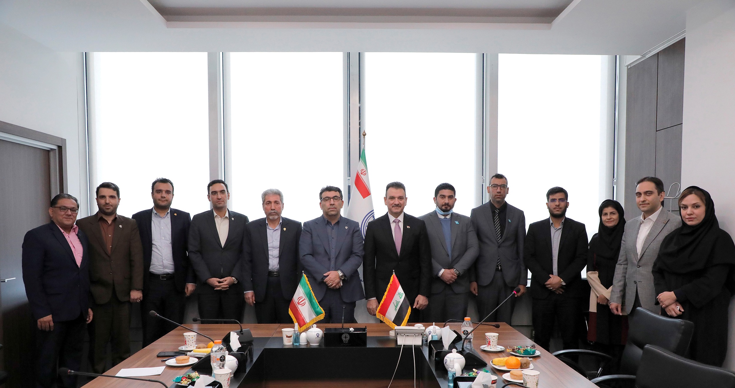 دیدار رئیس کمیسیون اوراق بهادار عراق با مدیرعامل شرکت بورس اوراق بهادار تهران