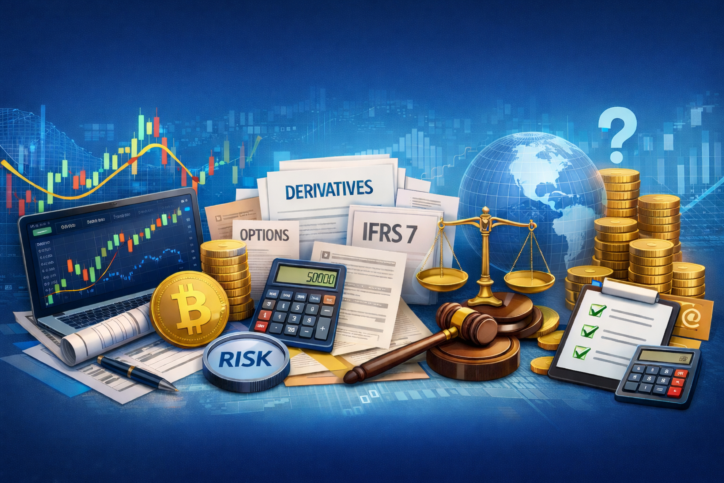 چالش‌های اندازه‌گیری و افشای ابزارهای مشتقه: مقایسه IFRS7 و استاندارد حسابداری ۳۷ ایران